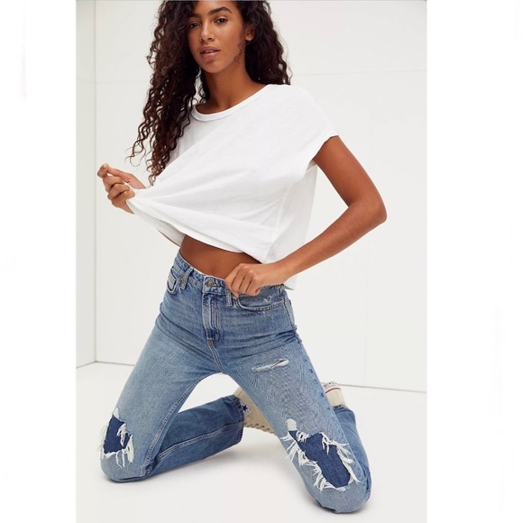 Free People My Own Lane Jeans - Picture 2 of 7